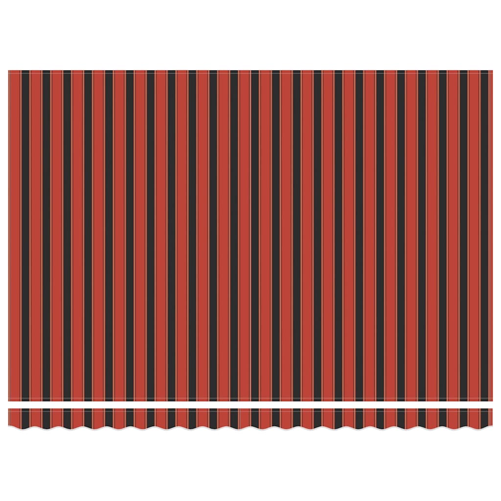 Ištraukiama markizė, oranžinė/ruda, 4,5x3m, audinys/aliuminis