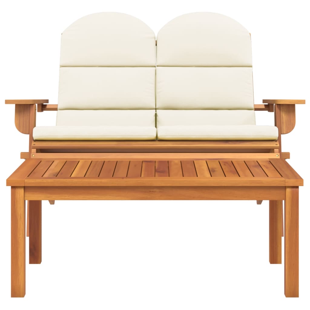 Dārza Adirondack komplekts, 2 daļas, masīva akācijas koksne