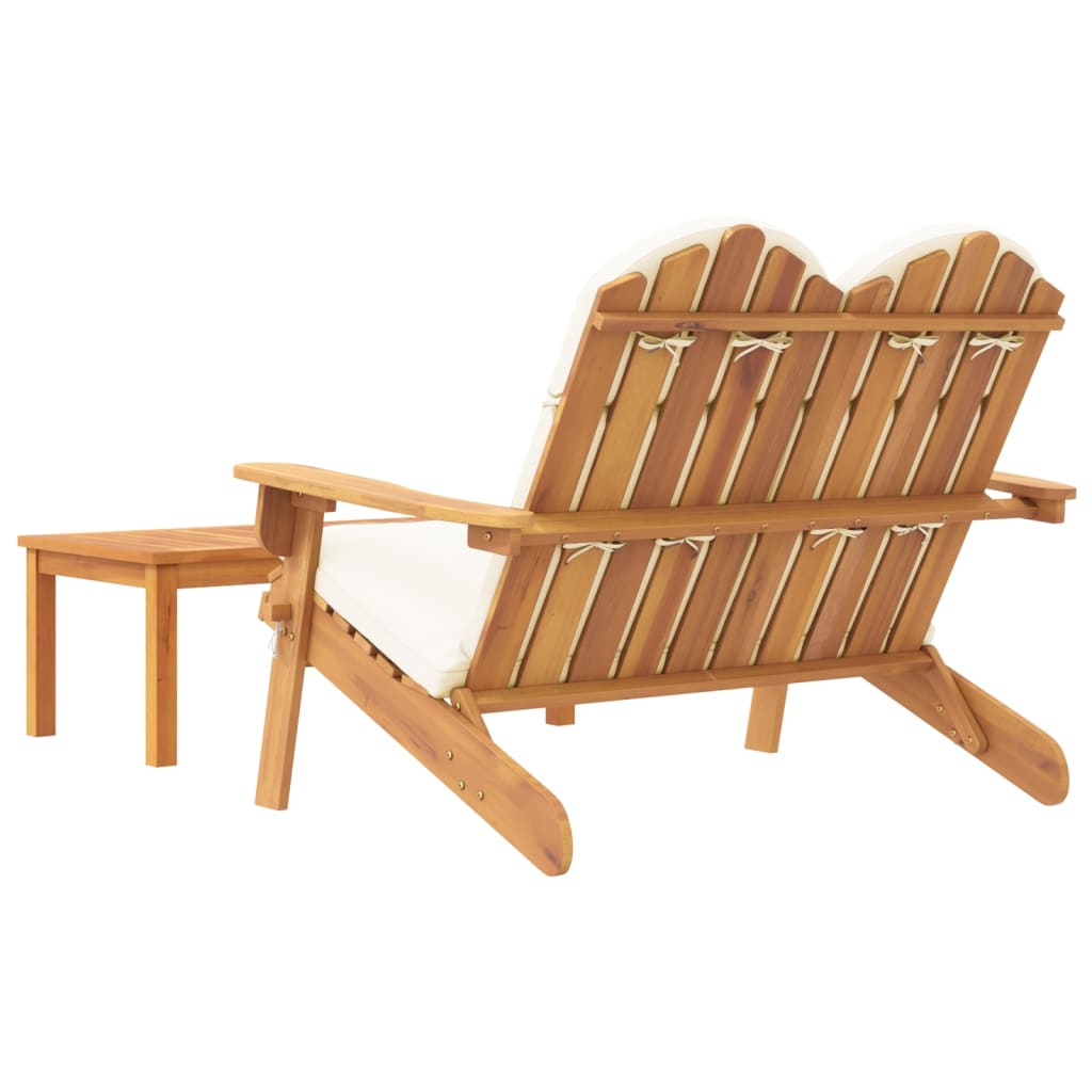 Dārza Adirondack komplekts, 2 daļas, masīva akācijas koksne