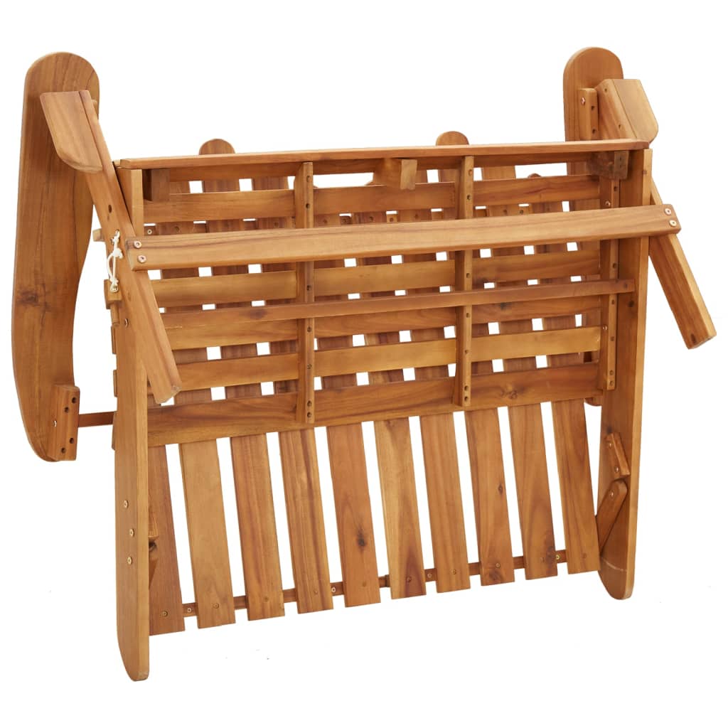Dārza Adirondack komplekts, 2 daļas, masīva akācijas koksne
