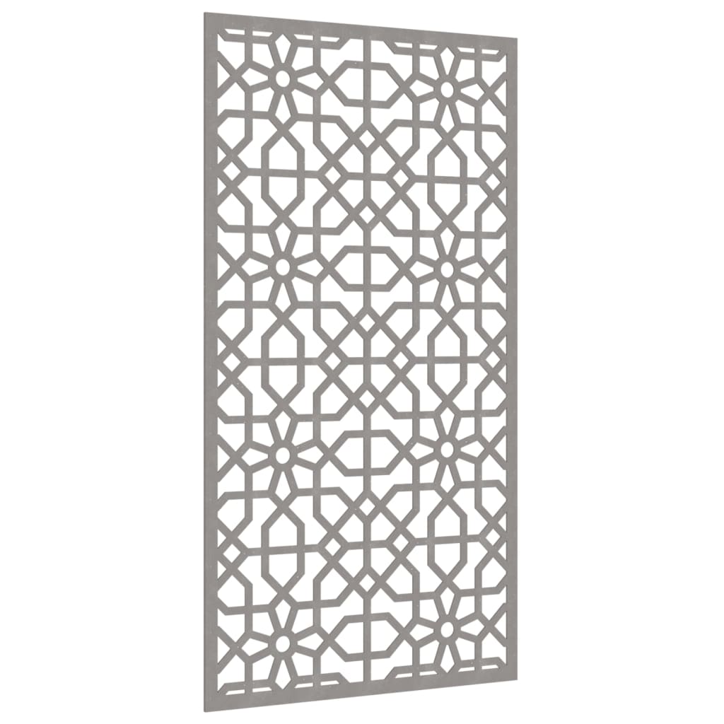 Sodo sienos dekoracija, 105x55cm, corten plienas