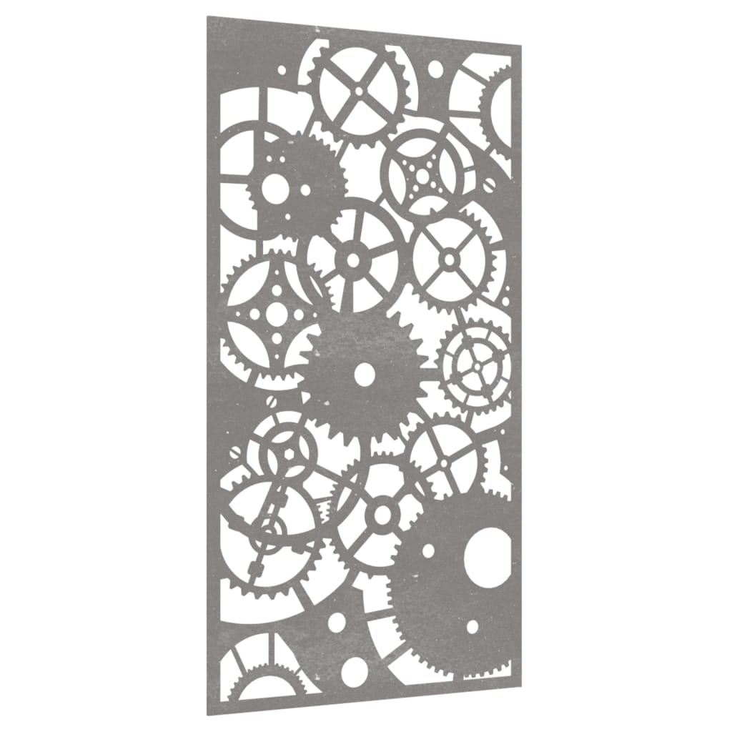 Sodo sienos dekoracija, 105x55cm, corten plienas