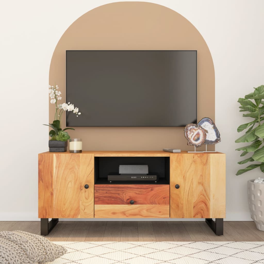 TV skapītis, 105x33,5x46cm, akācija/apstrādāta koksne