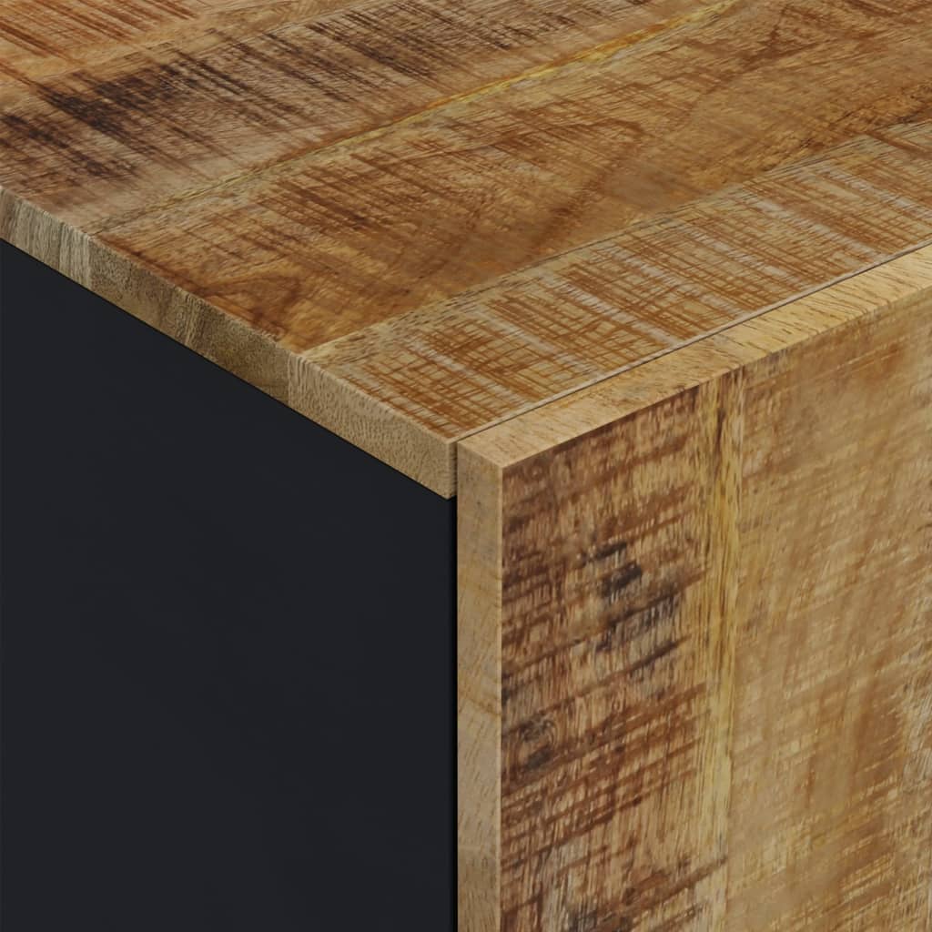 Televizora skapītis, 80x33x46cm, mango/apstrādāta koksne