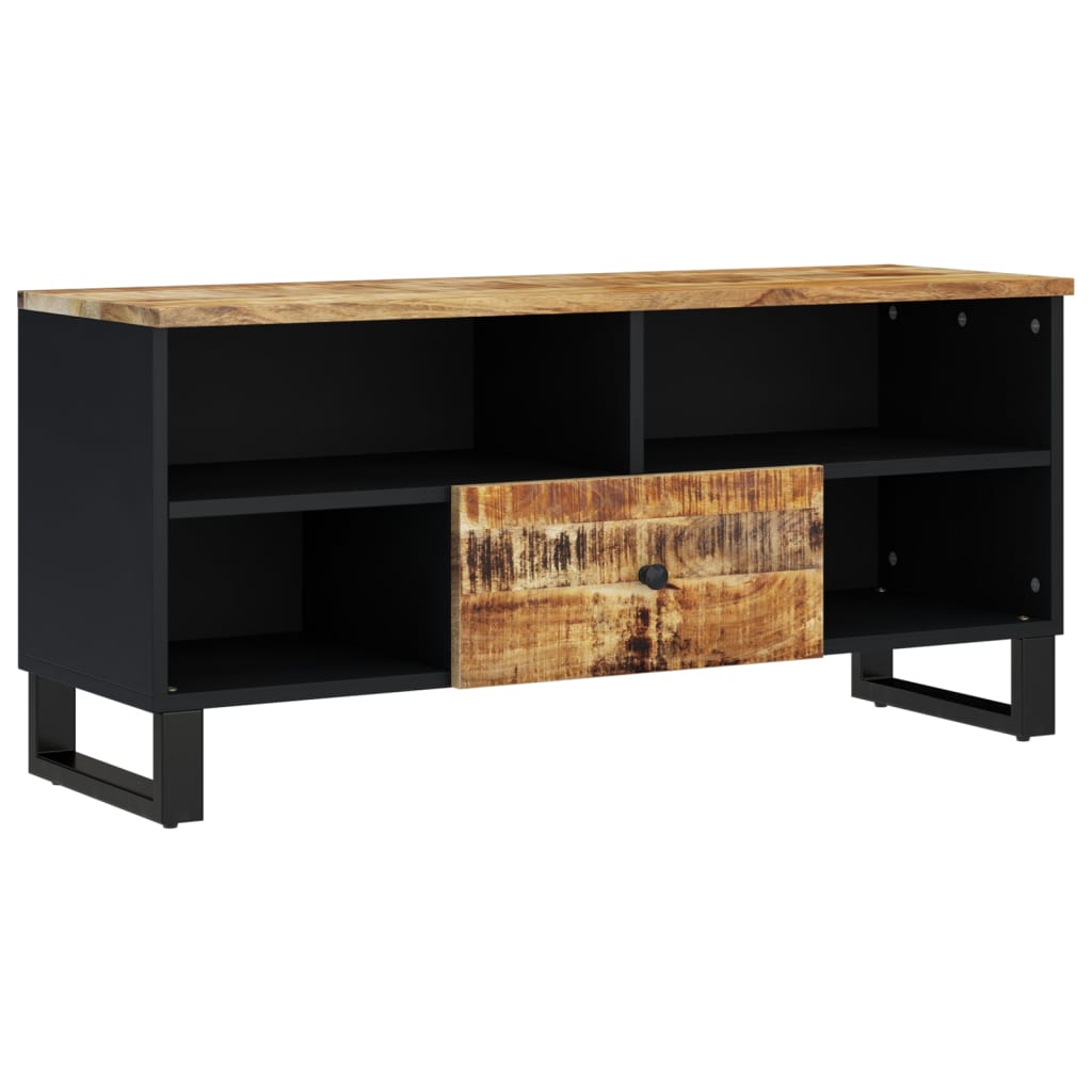 TV cabinet, 100x33x46cm, mango/engineered wood