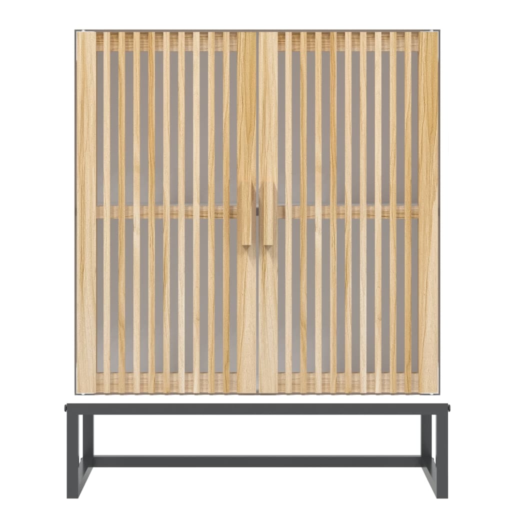 Šoninė spintelė, baltos spalvos, 60x30x75cm, apdirbta mediena
