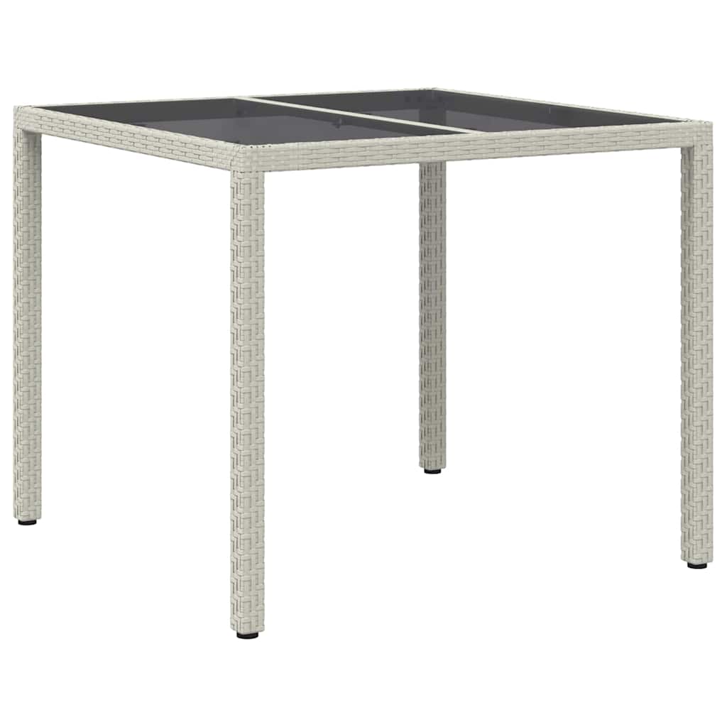 Sodo stalas Balta 90 x 90 x 75 cm poliratanas