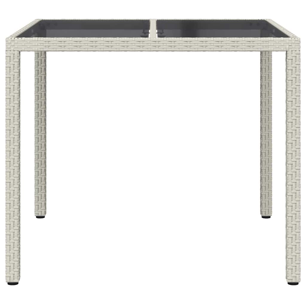 Sodo stalas Balta 90 x 90 x 75 cm poliratanas