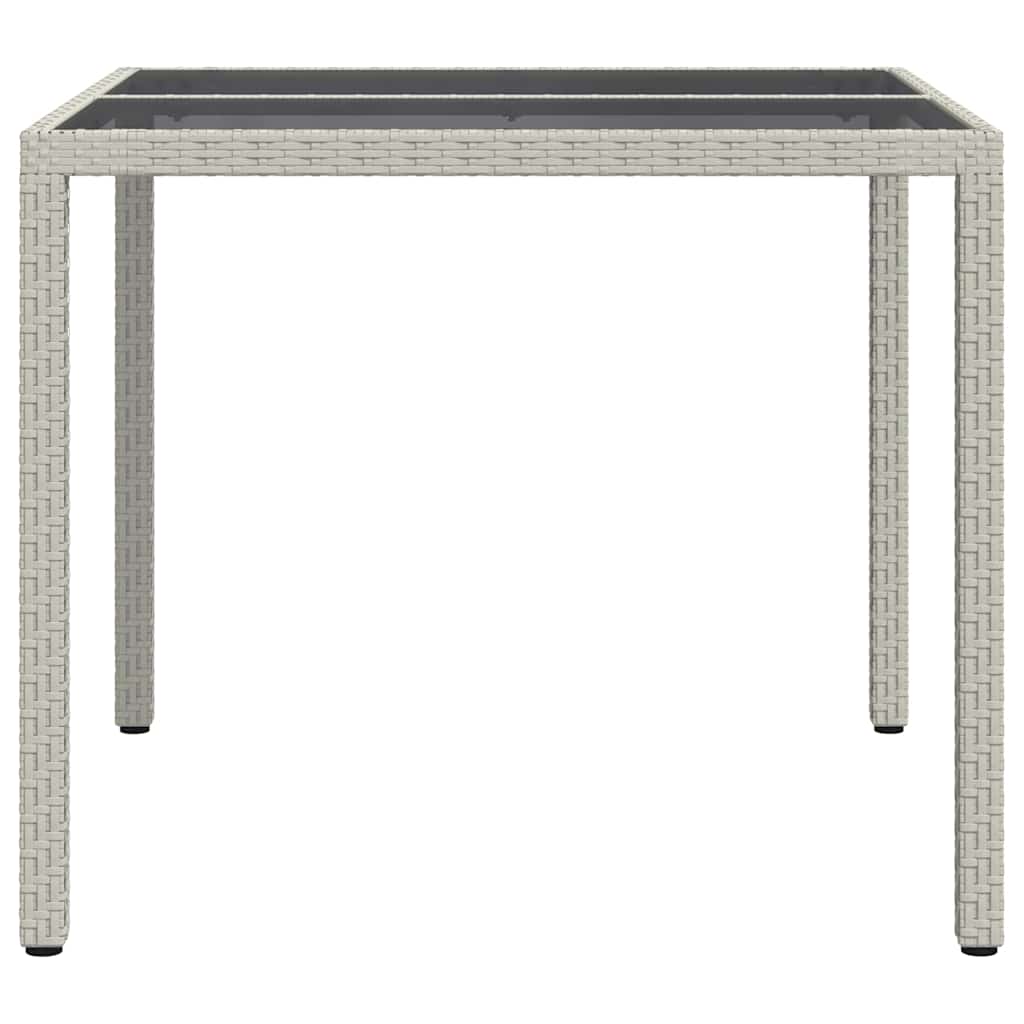 Sodo stalas Balta 90 x 90 x 75 cm poliratanas