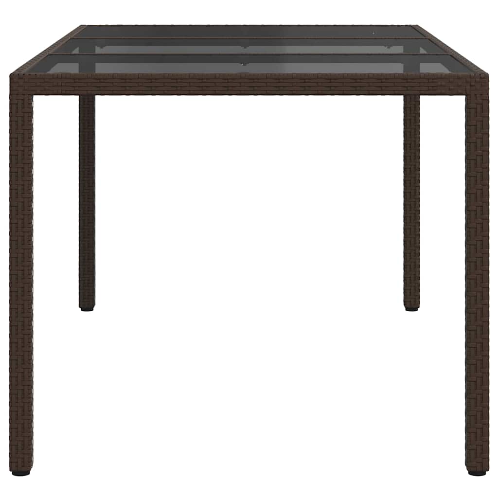 Sodo stalas Ruda 150 x 90 x 75 cm poliratanas