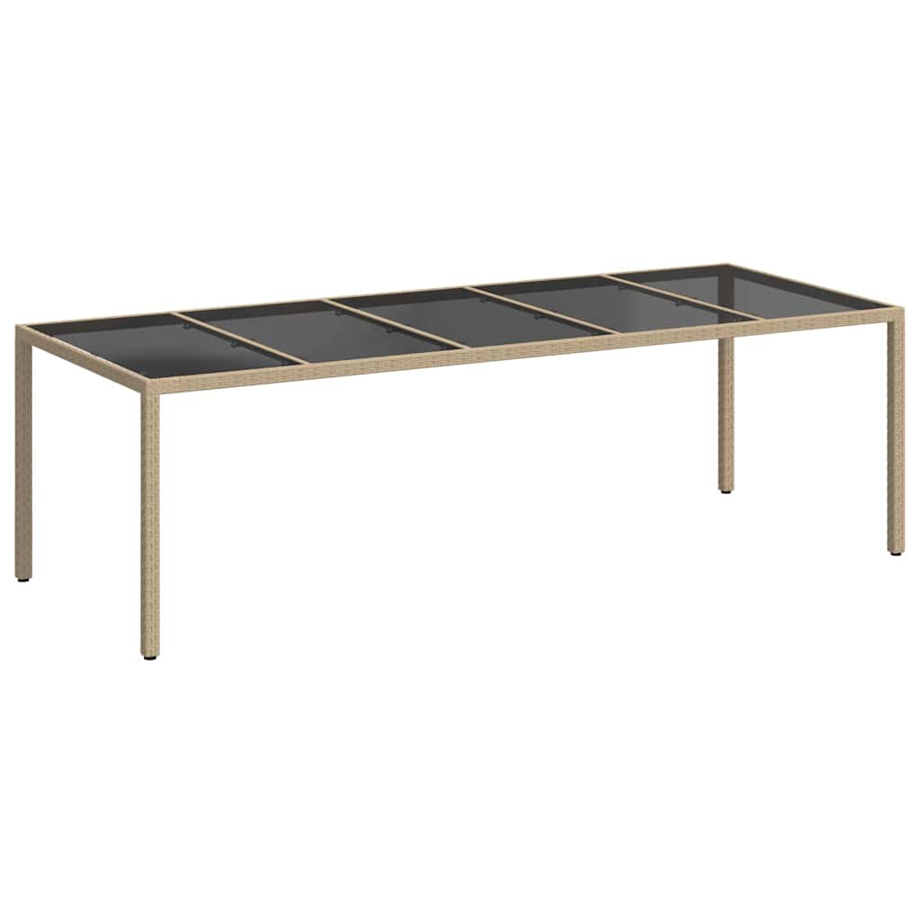 Dārza pusdienu galds Smilšu 250 x 100 x 75 cm Poliratāns