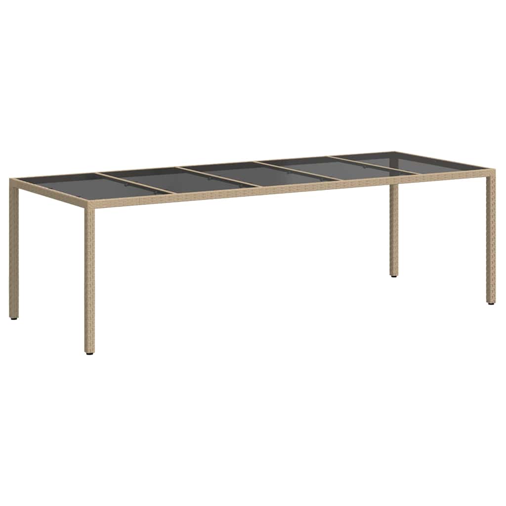 Dārza pusdienu galds Smilšu 250 x 100 x 75 cm Poliratāns