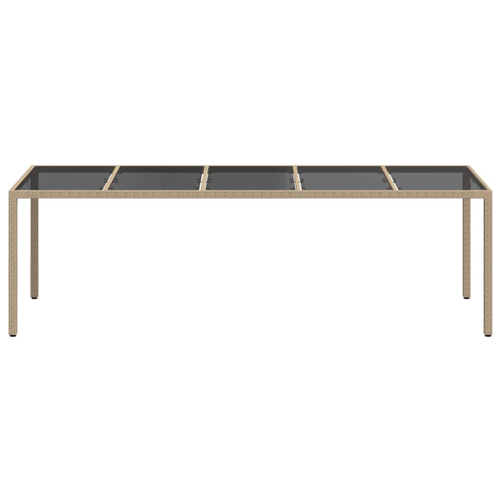 Dārza pusdienu galds Smilšu 250 x 100 x 75 cm Poliratāns