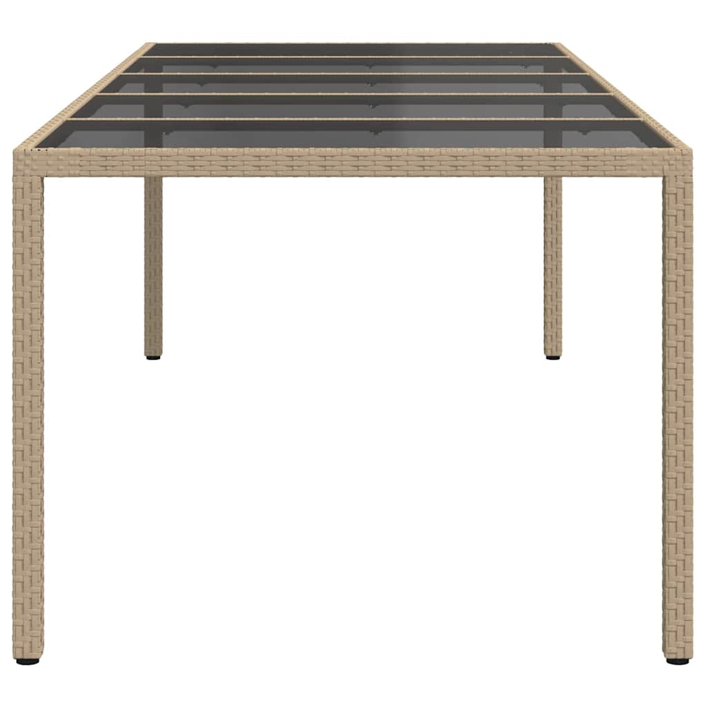 Dārza pusdienu galds Smilšu 250 x 100 x 75 cm Poliratāns