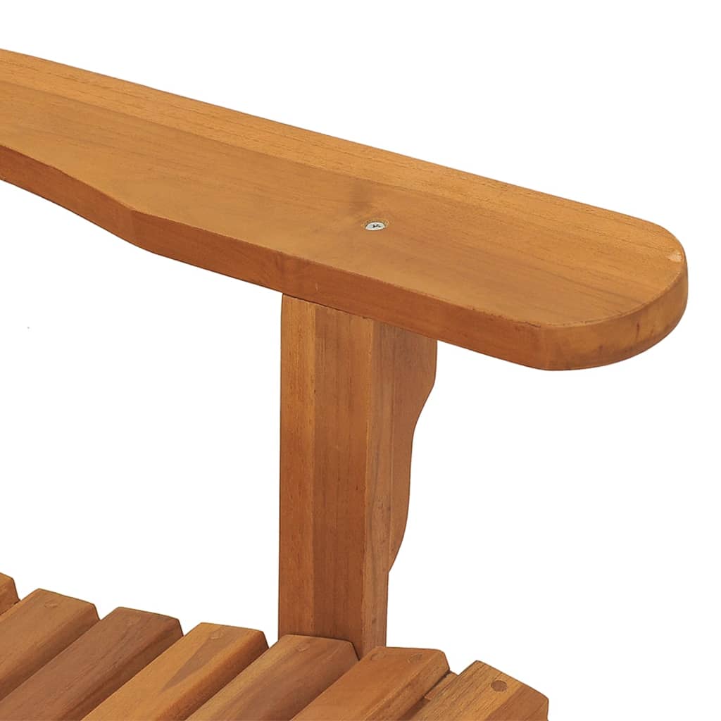 Supamos sodo adirondack kėdės, 2vnt., 79x100x103cm, tikmedis