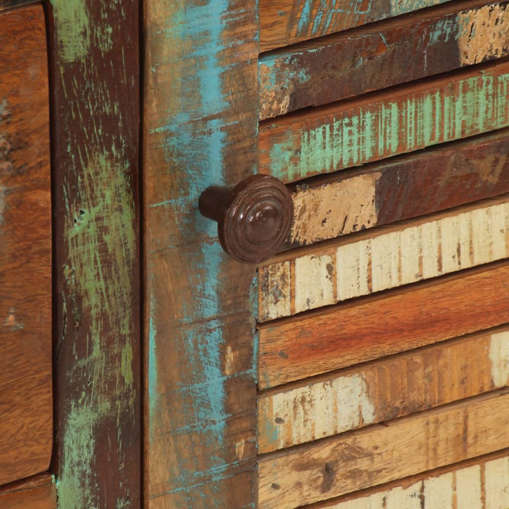 Side cabinet with 3 drawers, 55x30x70cm, reclaimed wood
