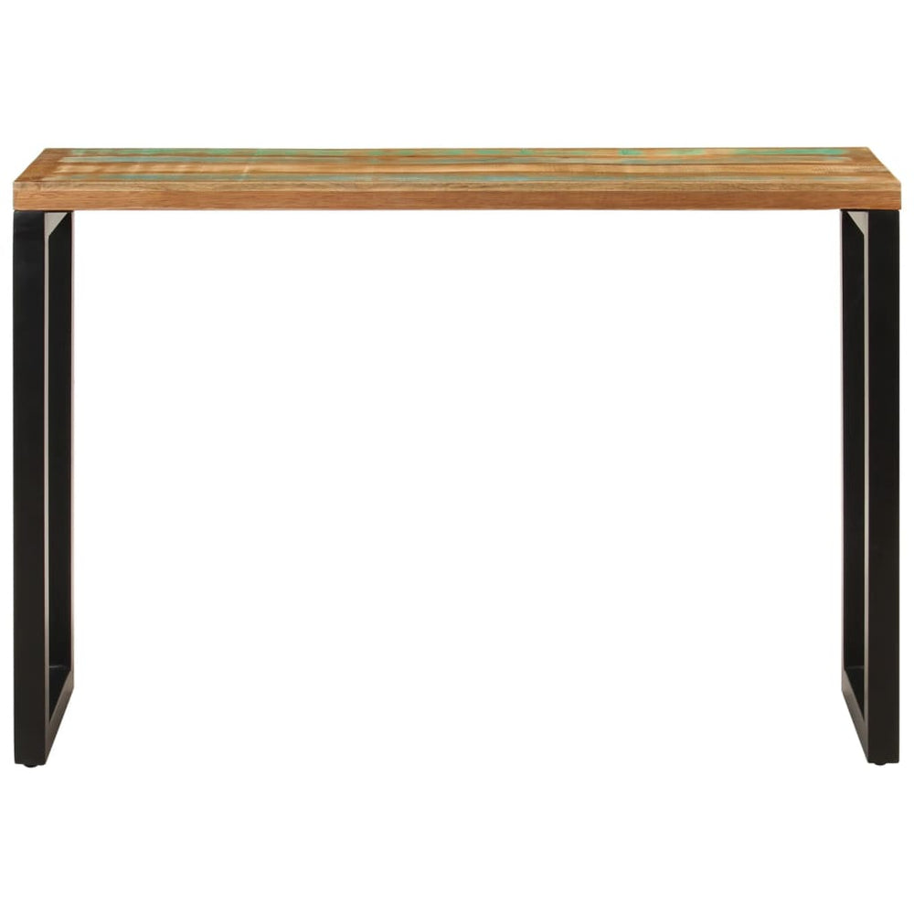 Konsolinis staliukas, 110x35x75cm, perdirbtos medienos masyvas