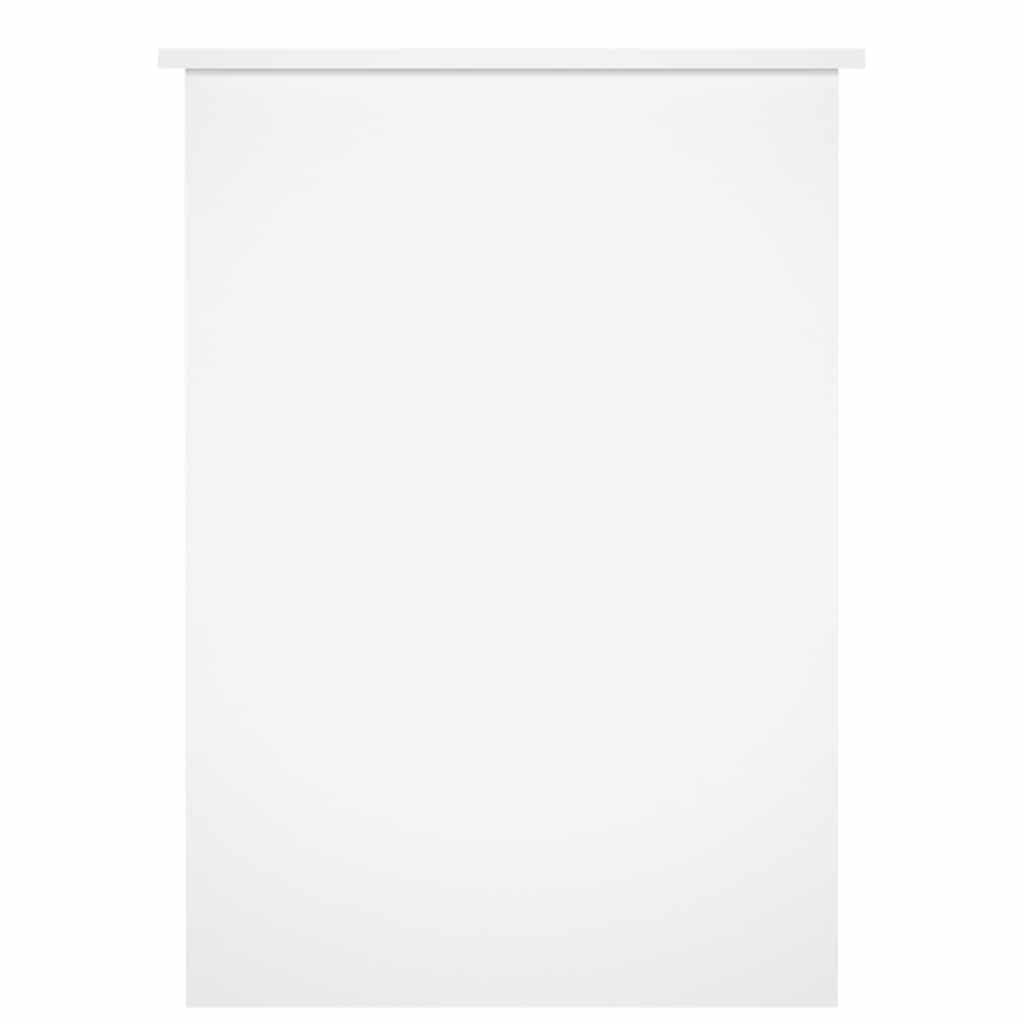 Rašomasis stalas, baltos spalvos, 100x55x75cm, apdirbta mediena