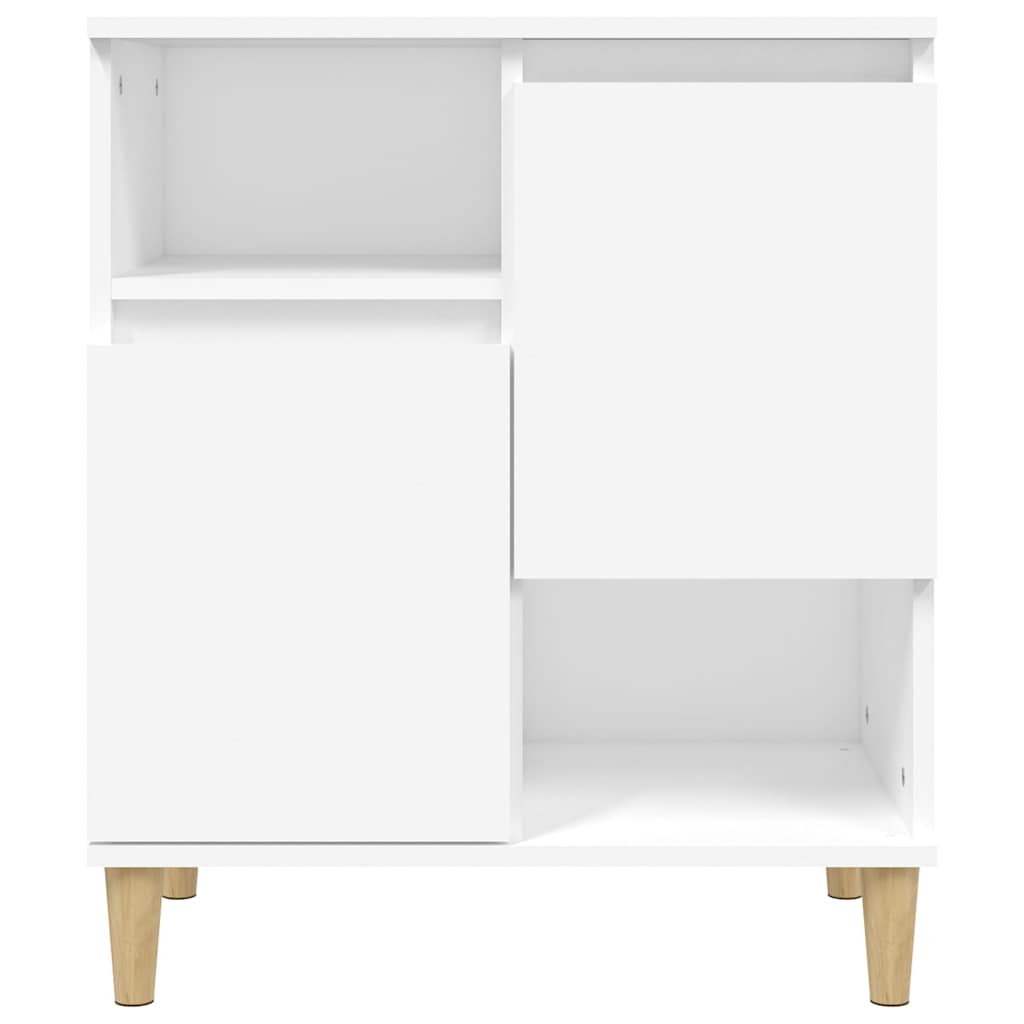 Side cabinet, white, 60x35x70cm, engineered wood