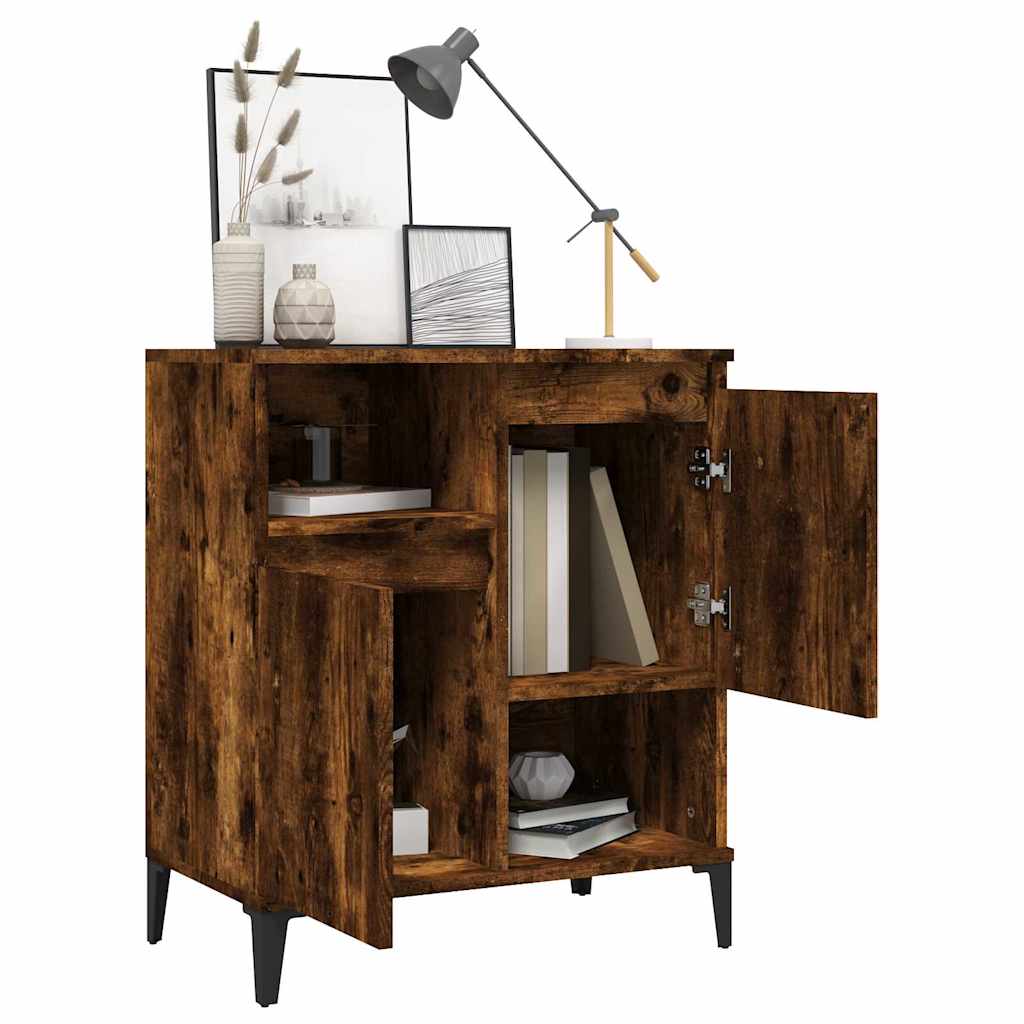 Sideboard, smoky oak, 60x35x70cm, engineered wood