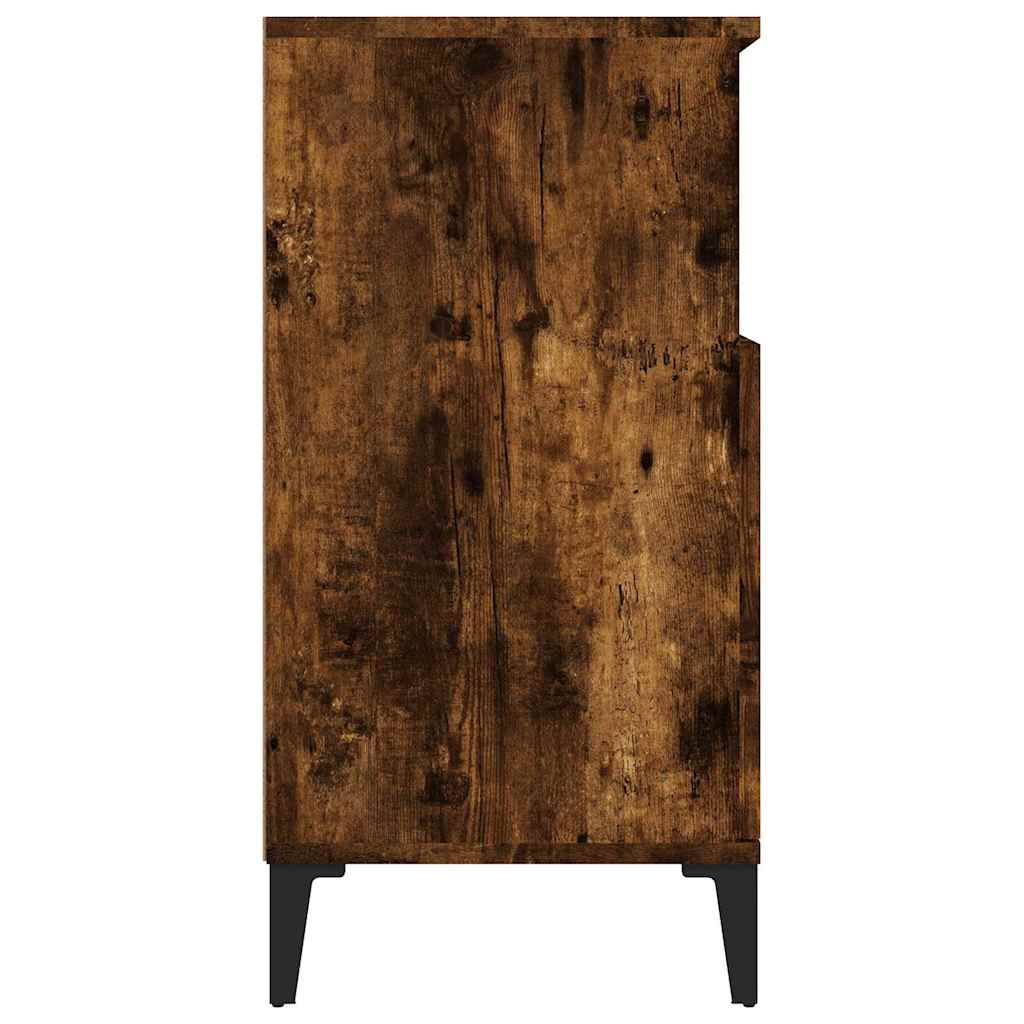 Sideboard, smoky oak, 60x35x70cm, engineered wood