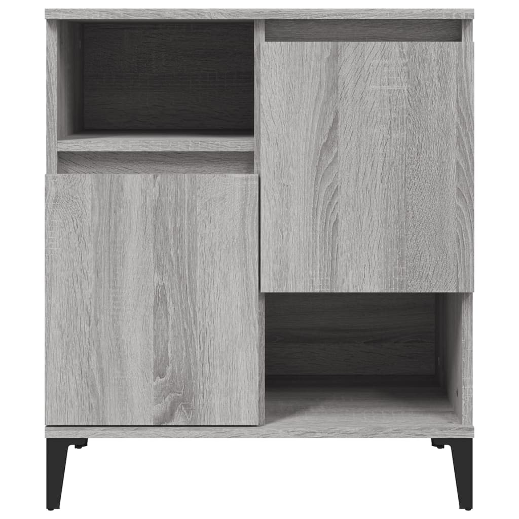 Sideboard, grey oak, 60x35x70cm, engineered wood