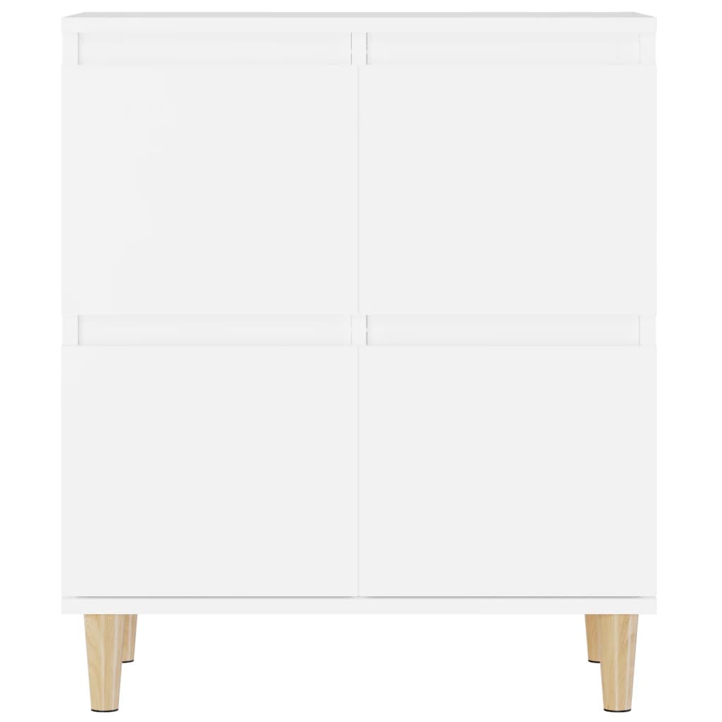 Side cabinet, white, 60x35x70cm, engineered wood