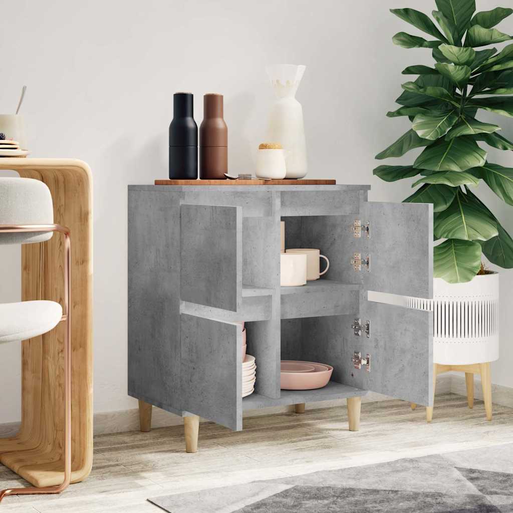 Sideboard, concrete gray, 60x35x70cm, engineered wood