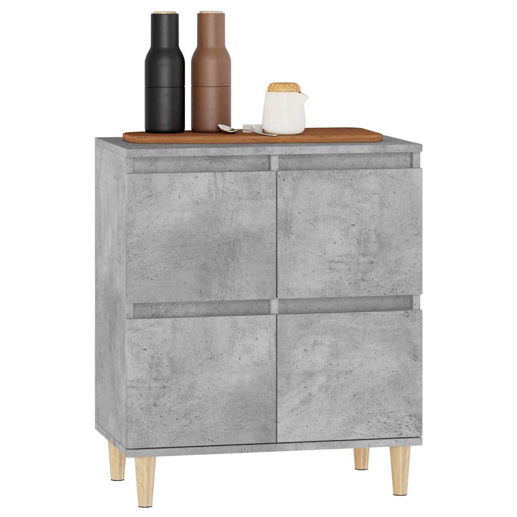 Sideboard, concrete gray, 60x35x70cm, engineered wood