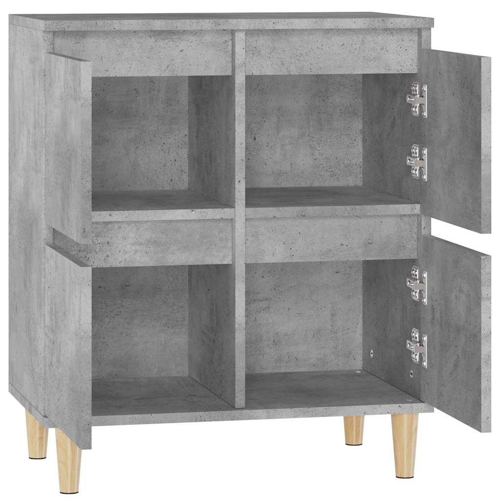 Sideboard, concrete gray, 60x35x70cm, engineered wood