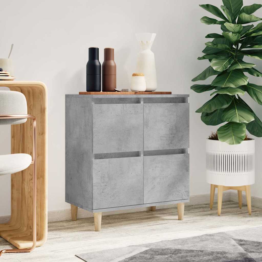 Sideboard, concrete gray, 60x35x70cm, engineered wood