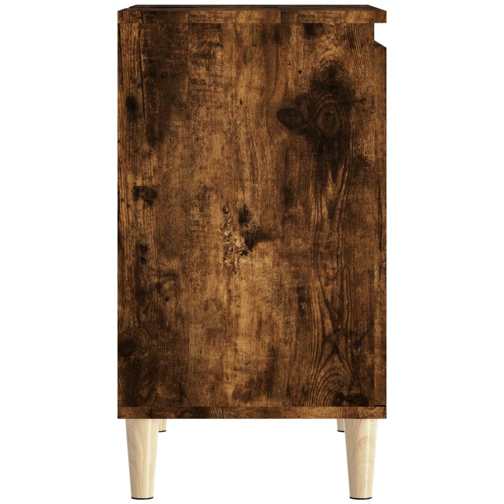 Vanity cabinet, smoky oak, 58x33x60cm, wood