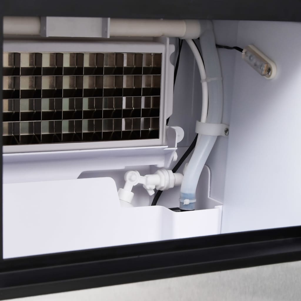 Ice maker, silver, 45kg/24h