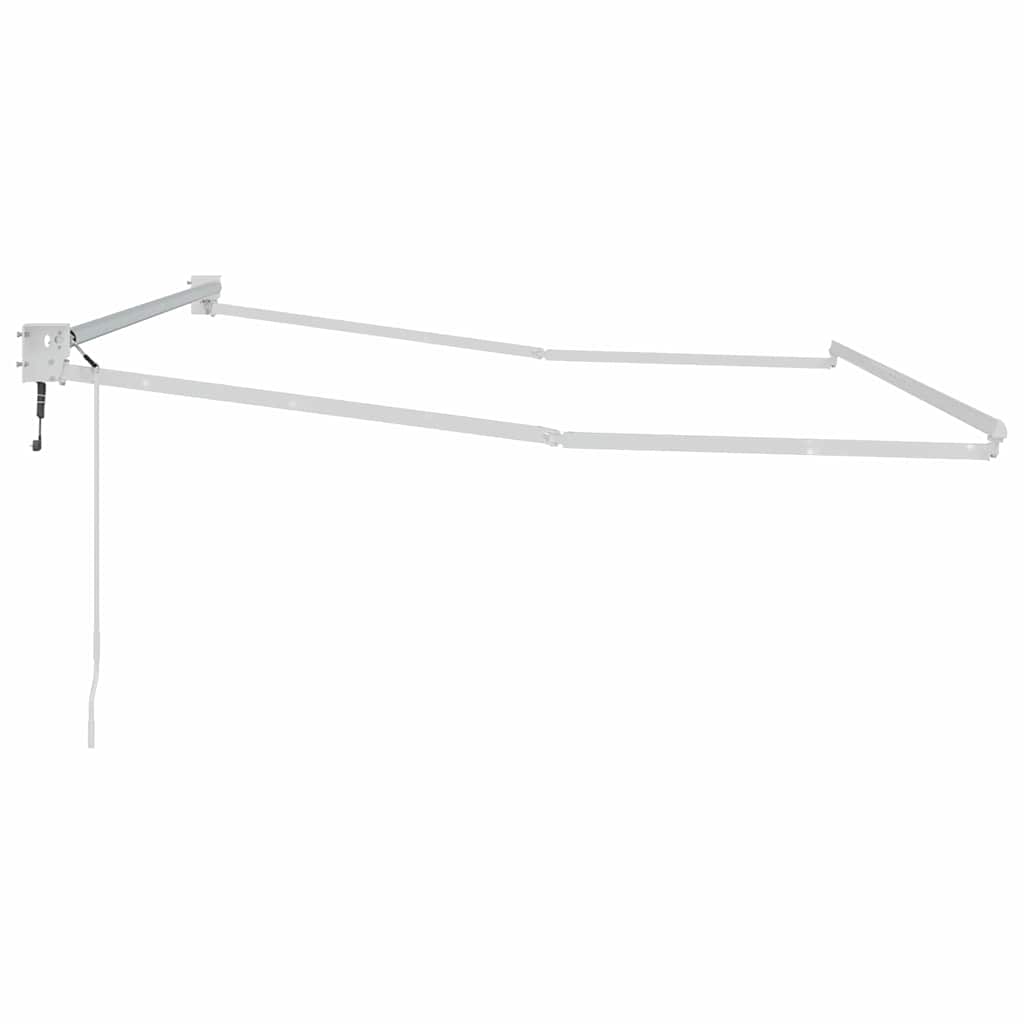 Gazebo White 3.5 x 2.5 m metal