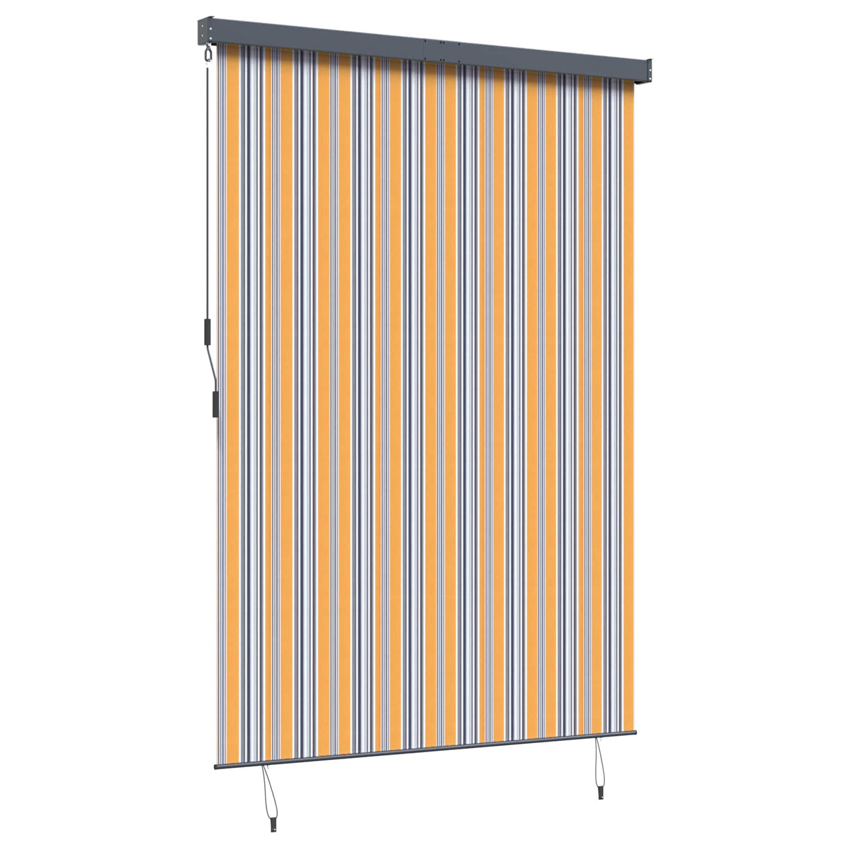 Roletas Geltona ir mėlyna 180 x 250 cm Audinys ir aliuminis
