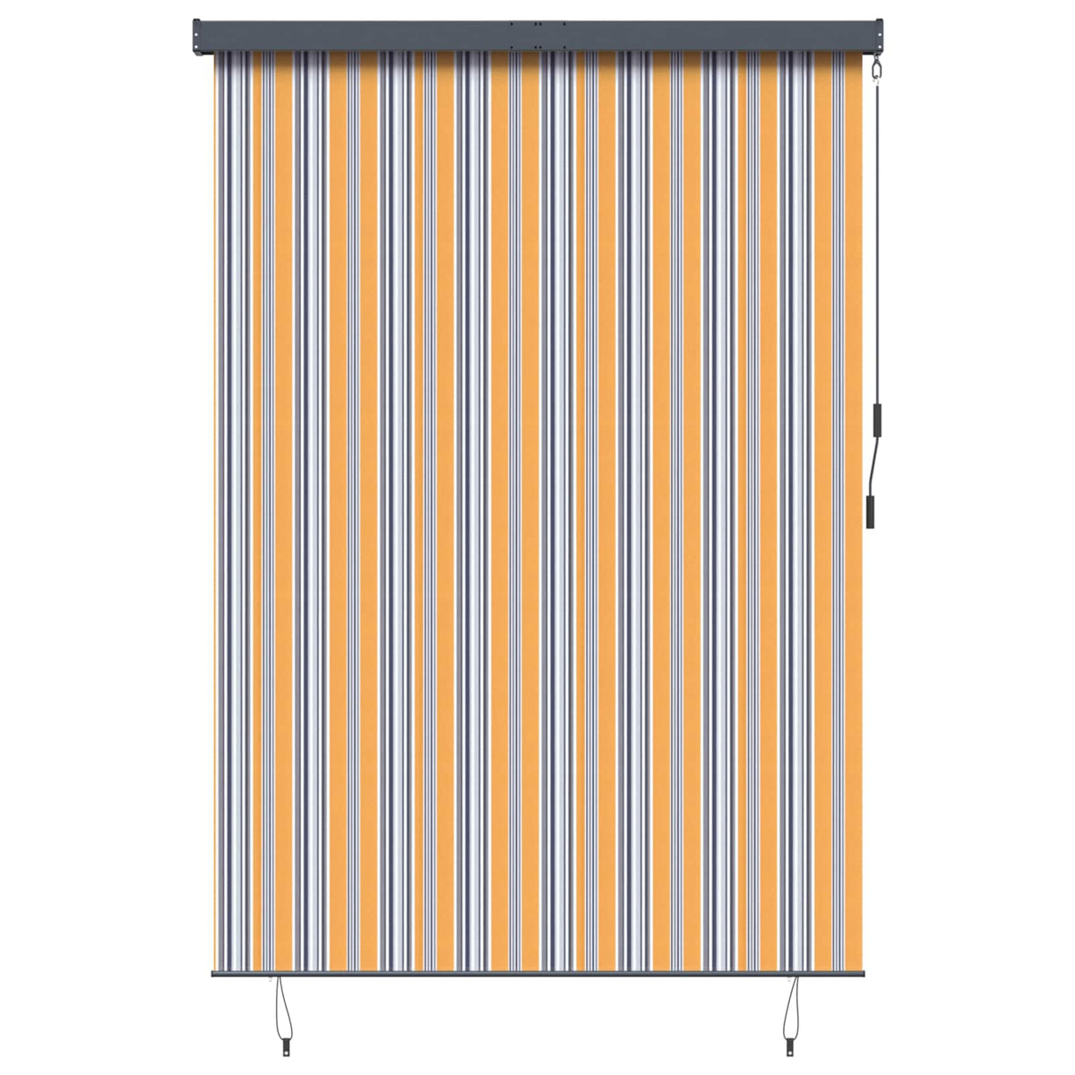 Roletas Geltona ir mėlyna 180 x 250 cm Audinys ir aliuminis