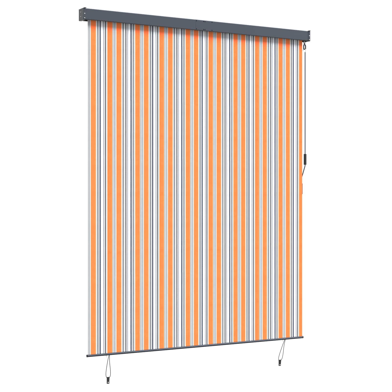 Roletas Geltona ir mėlyna 200 x 250 cm Audinys ir aliuminis