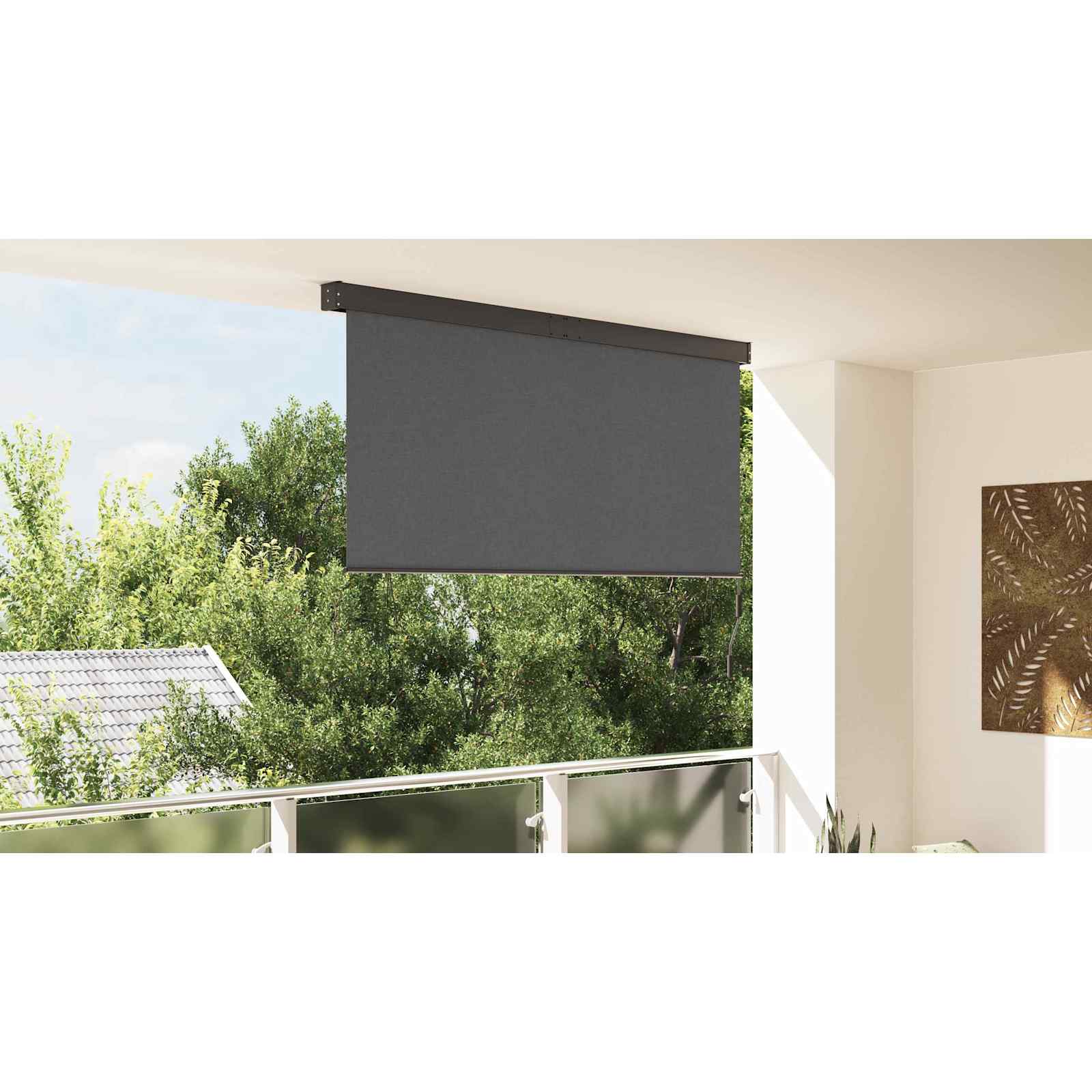 Roletas Antracito 200 x 250 cm Audinys ir aliuminis