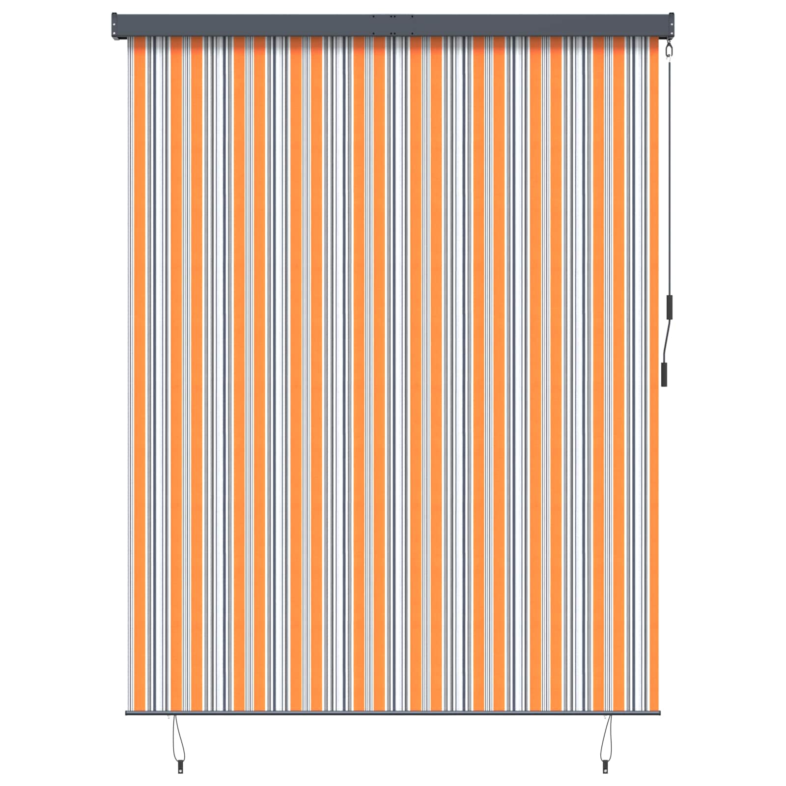 Roletas Geltona ir mėlyna 200 x 250 cm Audinys ir aliuminis