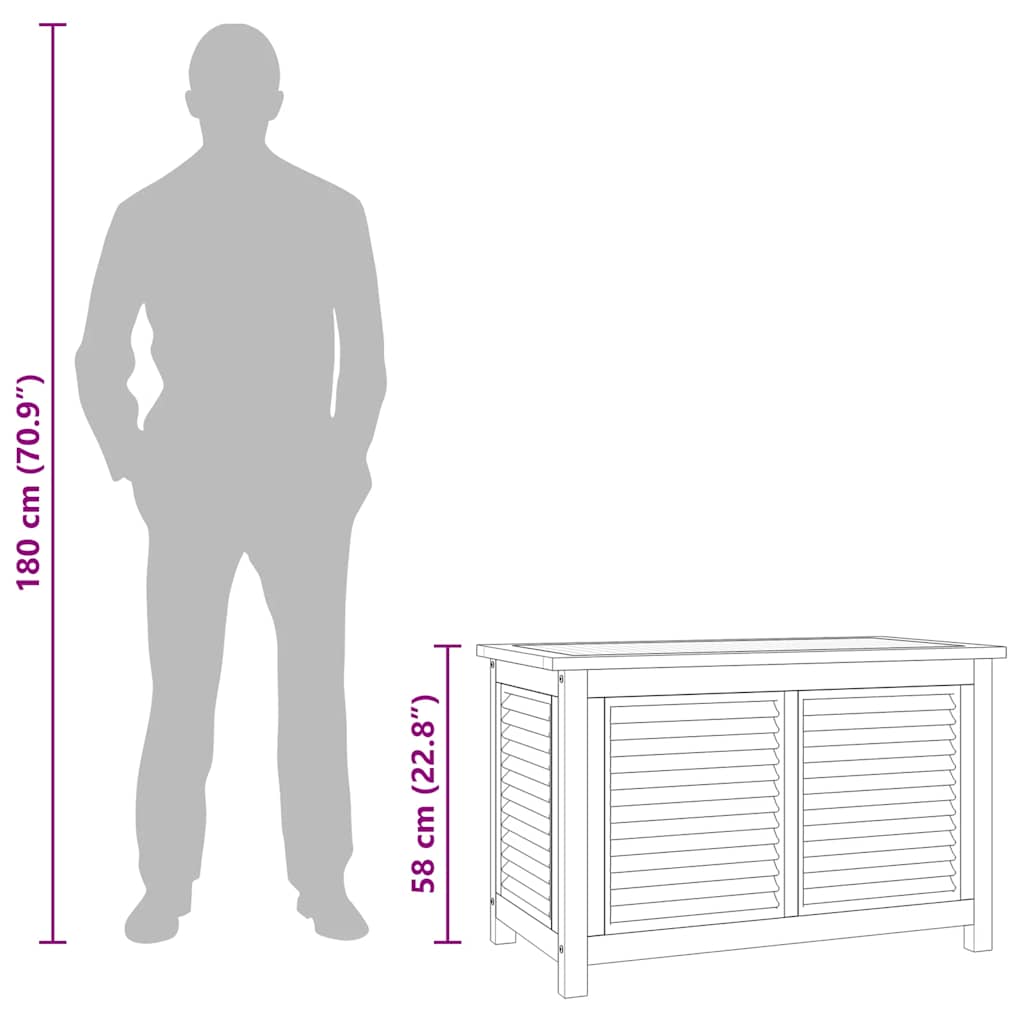 Lauko daiktadėžė ODIN, 90cm