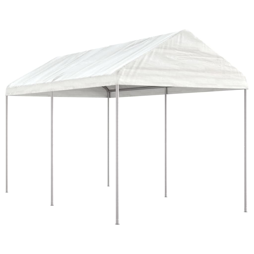 Nojume ar jumtu DRIFT, balta, 4,46x2,28m