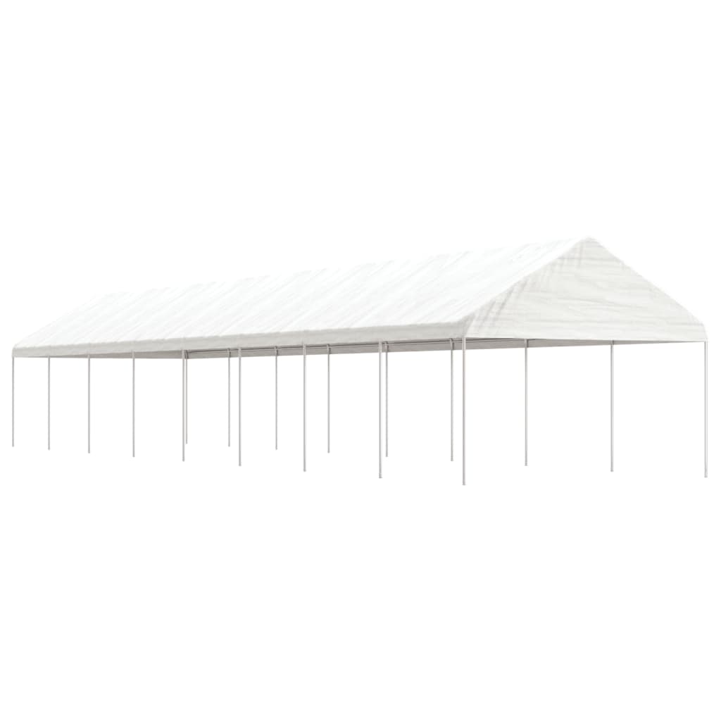 Lapene ar jumtu DRIFT, balta, 17,84x4,08 m