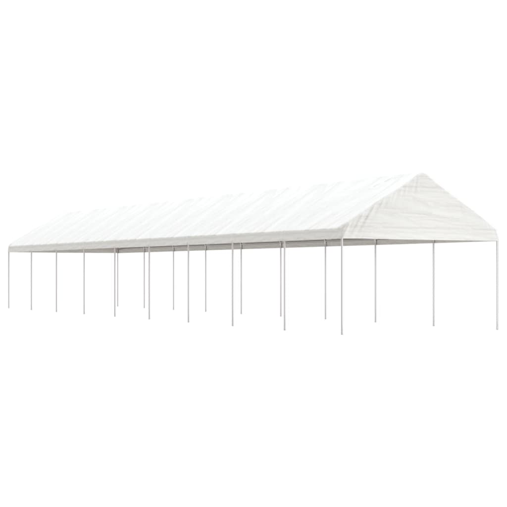 Nojumes ar jumtu DRIFT, balta, 20,07x4,08m