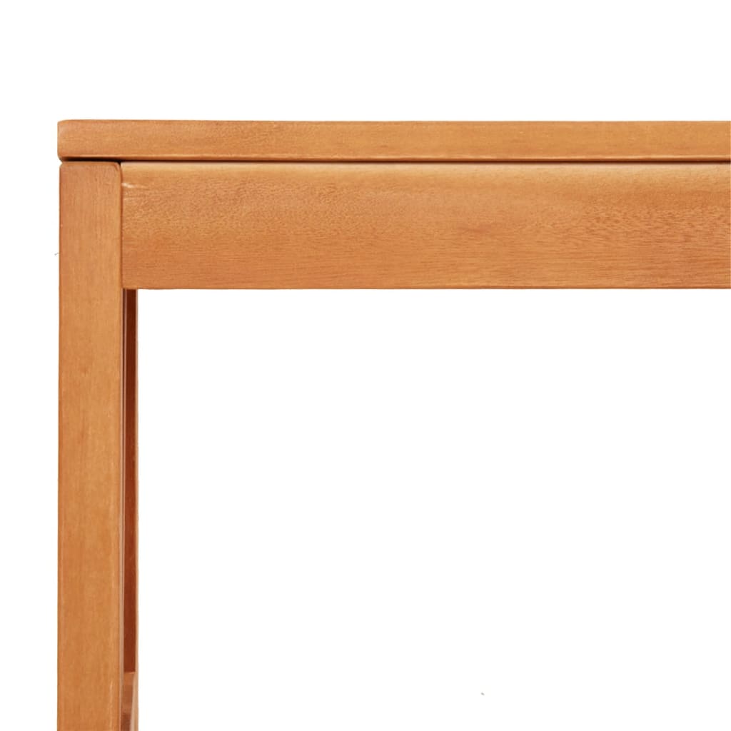 Garden bench, 110cm, solid eucalyptus wood