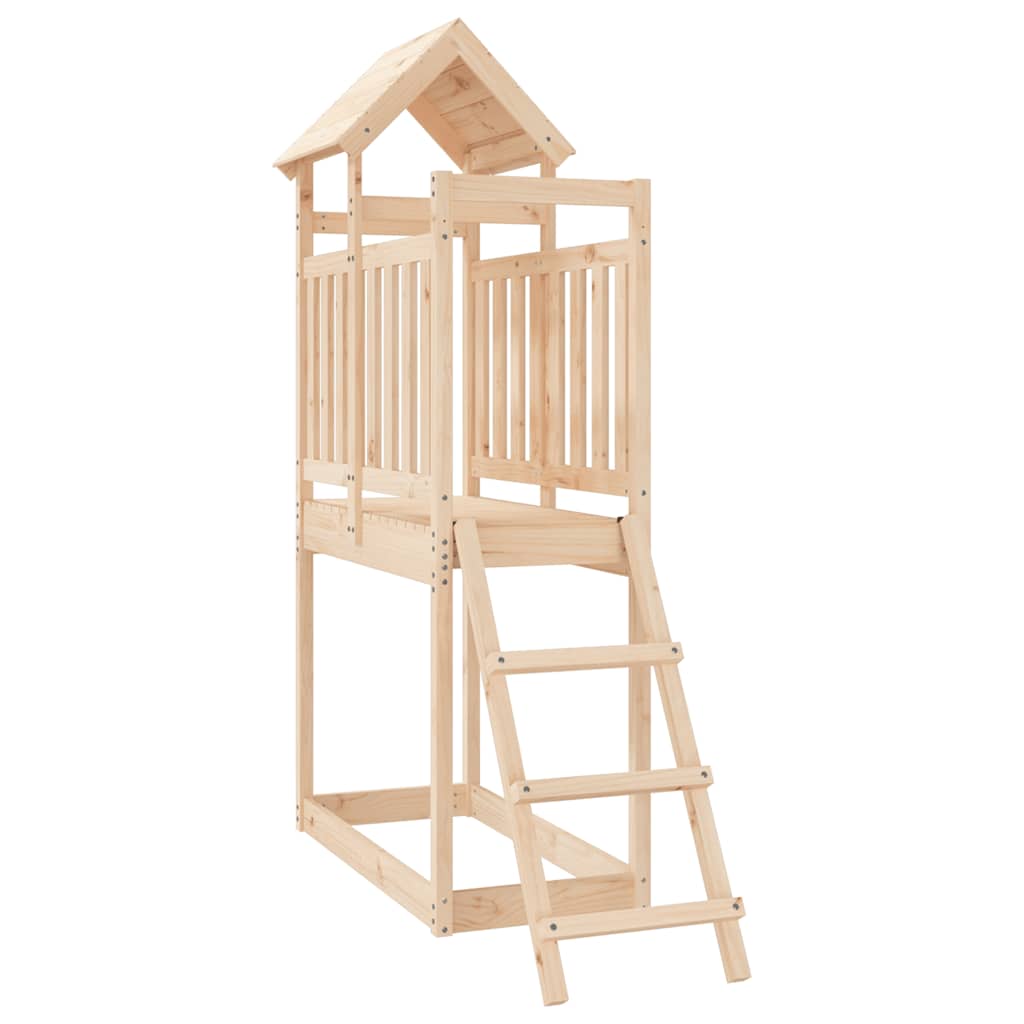 Lauko žaidimų aikštelės komplektas, 53x110x214cm, pušis