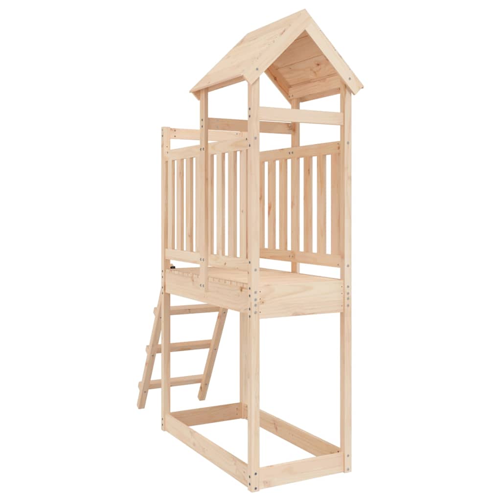 Lauko žaidimų aikštelės komplektas, 53x110x214cm, pušis