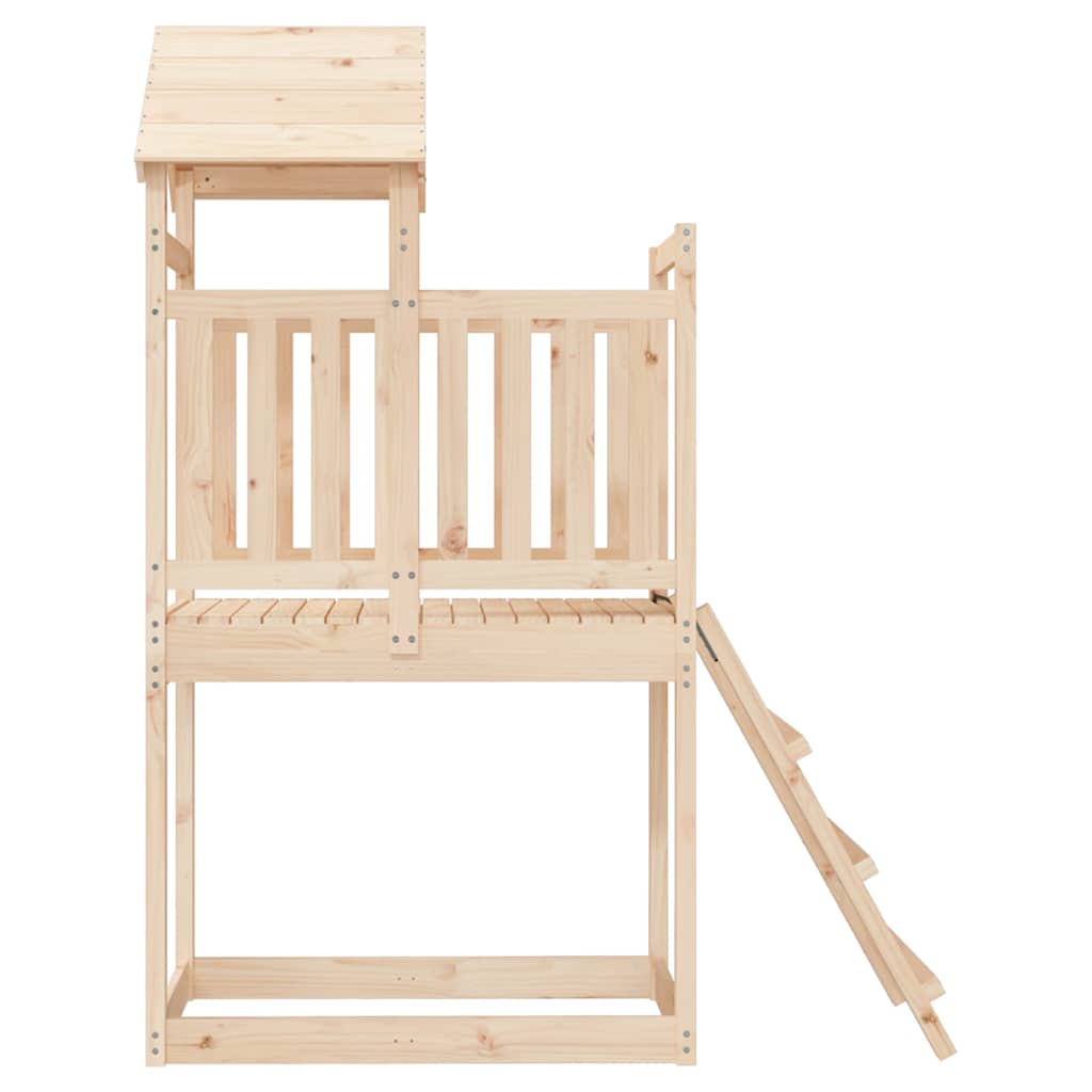 Lauko žaidimų aikštelės komplektas, 53x110x214cm, pušis