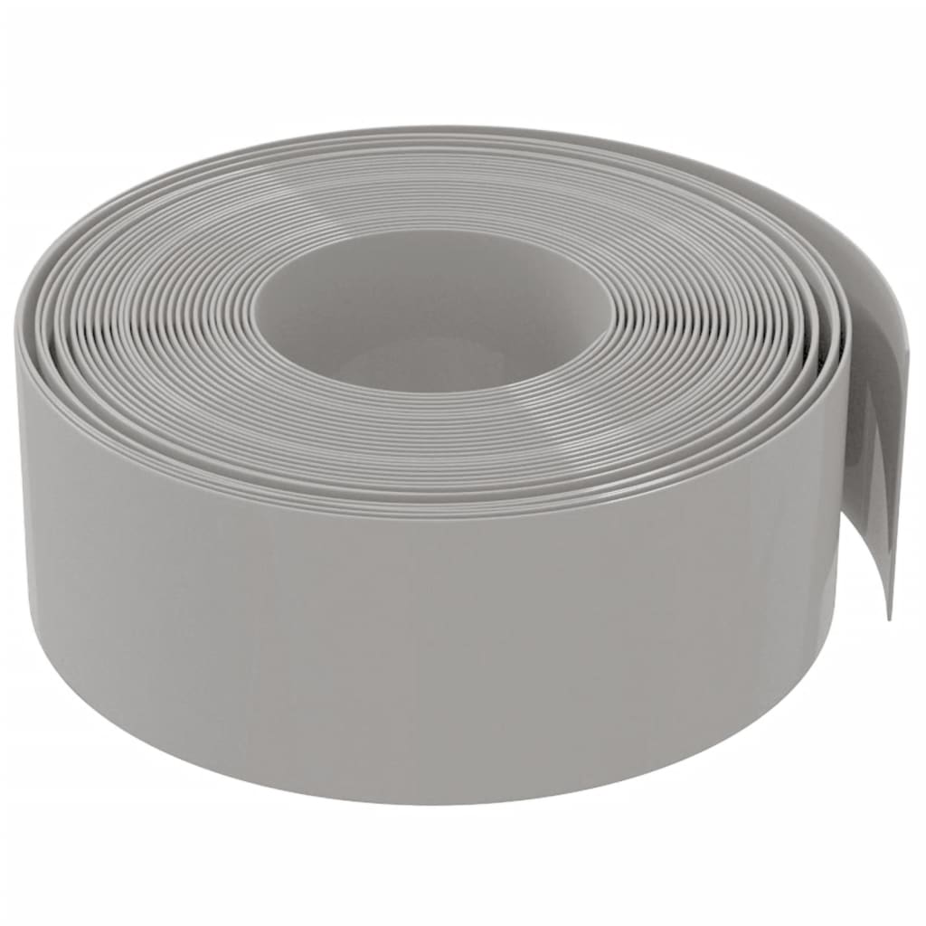 Sodo apvadai, 2vnt., pilkos spalvos, 10m, 20cm, polietilenas