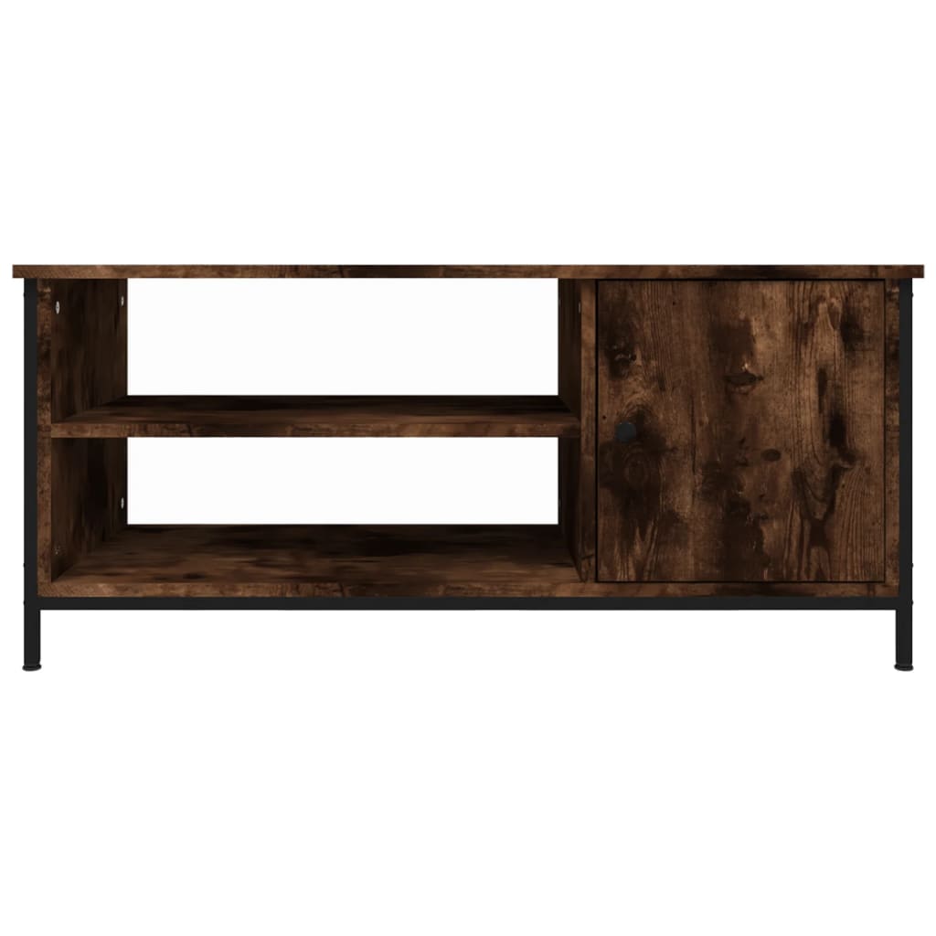 TV cabinet, smoky oak, 100x40x45cm, wood