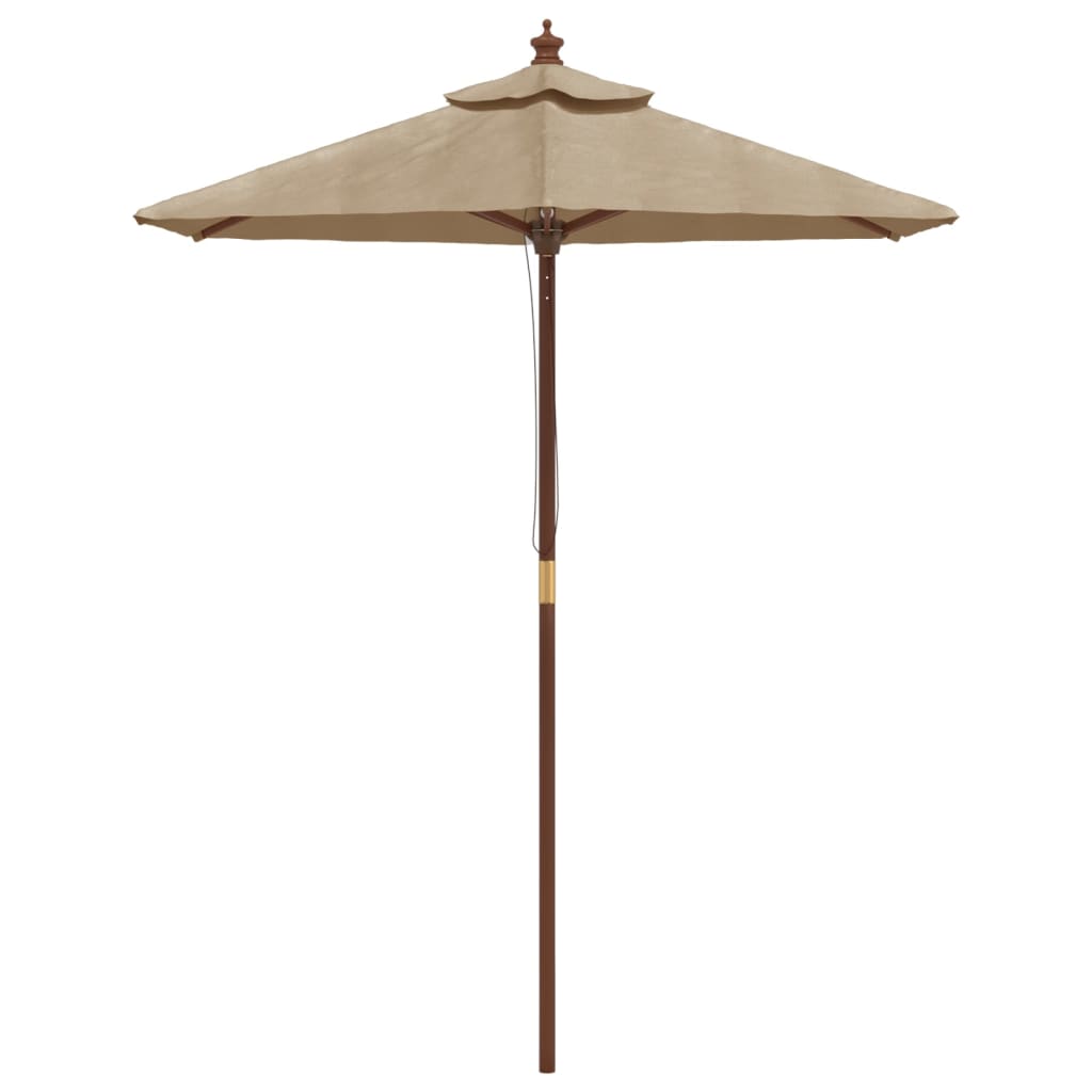 Sodo skėtis CODY, taupe, 196x231cm
